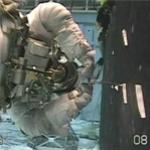 Late-minute ground training for spacewalk