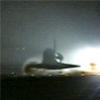 Landing captured by camera south of runway