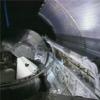 Closure of port-side payload bay door