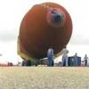 Shuttle fuel tank leaves KSC