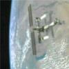 Stunning views of the station during flyaround