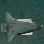 Discovery does backflip to reveal underside tiles